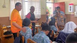 Irwasda Polda Sumut Bersama Dansat Brimob Bagikan 689 Porsi Makanan Bergizi Gratis untuk Pelajar
